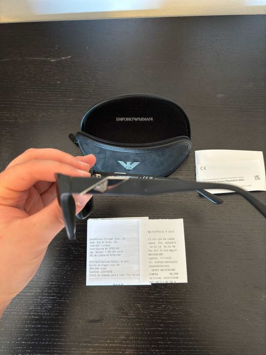 Óculos Emporio Armani novos