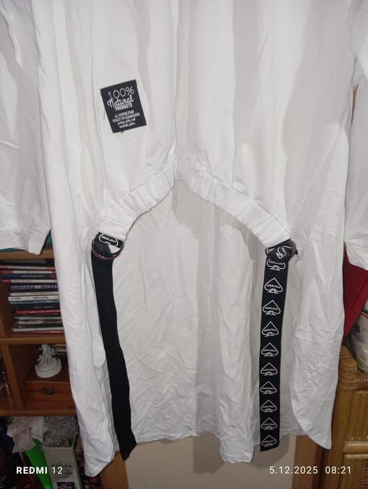 Przepiękna Biała tunika