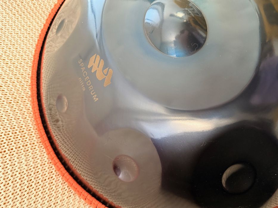 Handpan Spacedrum Nitro AMARA (D minor) – Metal Sounds France – 9 nut