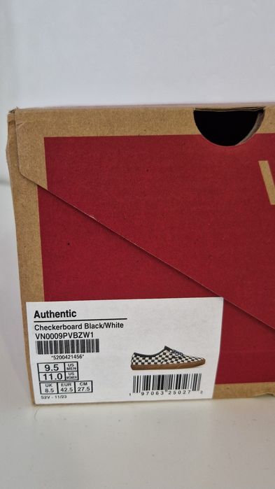 Vans Checkerboard Authentic