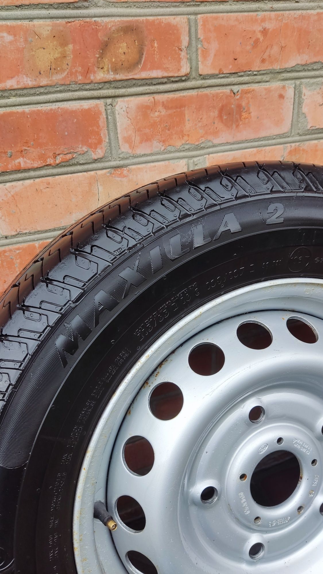 Диски та шини, комплект 216/65 r16c*: 3 500 грн. - Колеса в зборі Гадяч ...