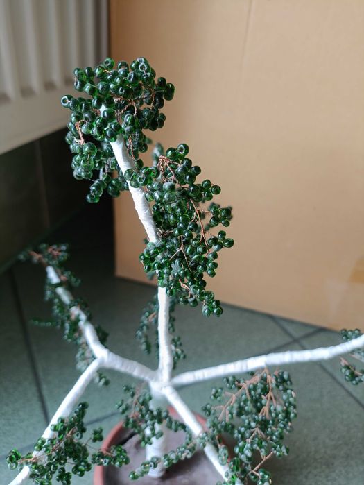 Сувенир дерево береза из бисера