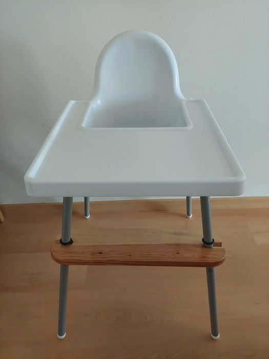 Cadeira de refeição + pousa pés XL + redutor