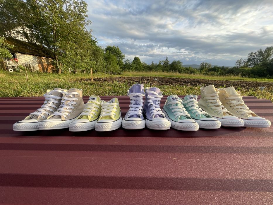 Converse жіночі кеди  розмір 36- 37, вживані