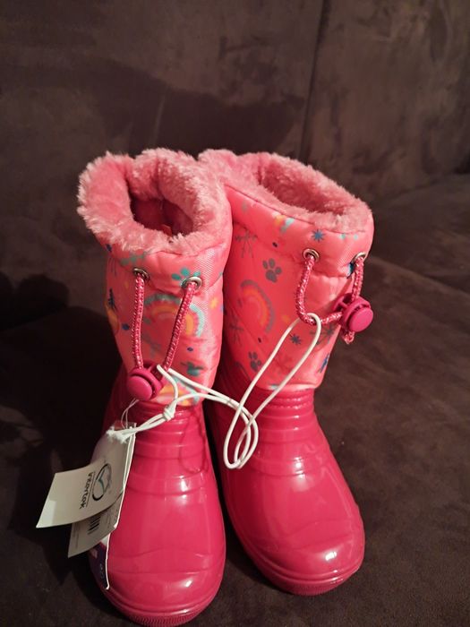 Kalosze 27 ocieplane gumiaki śniegowce psi patrol nowe