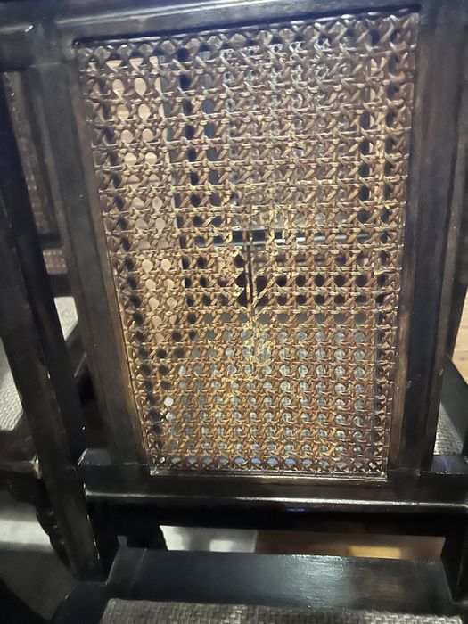 Krzeła 6szt stare rzezbione zdobienia