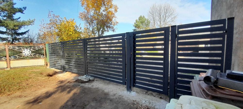 BRAMY Palisadowe 80X20 4M, 5M, 143CM, 173CM 7016SD Promocja!!