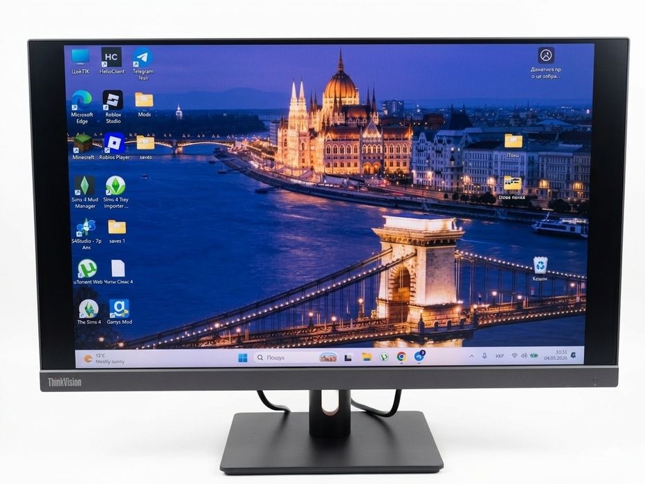 Монітор Lenovo ThinkVision S24i-30 (63DEKAT3EU)