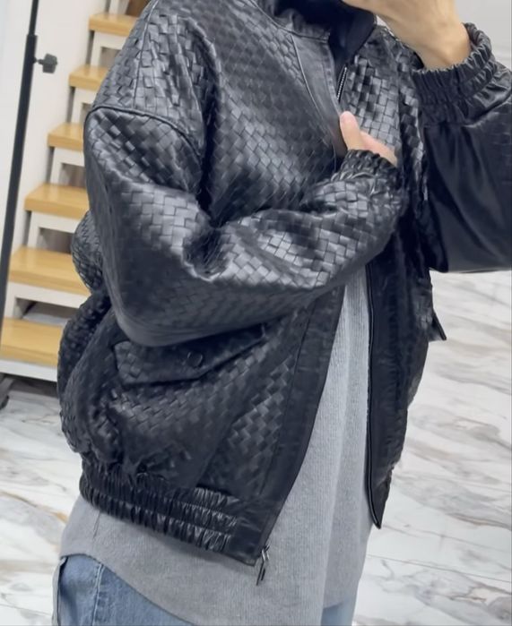 Шкіряна куртка Bottega Veneta, L