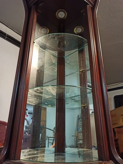 Garrafeira móvel de canto