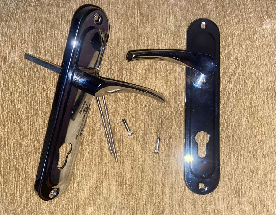 Ручка дверна (хром) 85 мм