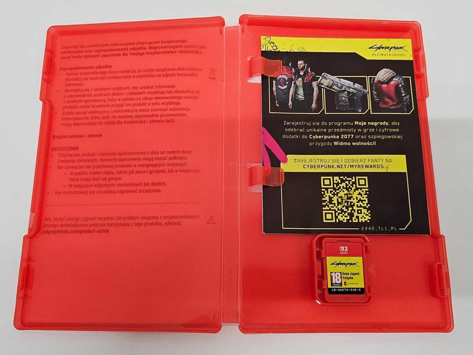 Cyberpunk 2077: Ultimate Edition Gra NINTENDO SWITCH 2