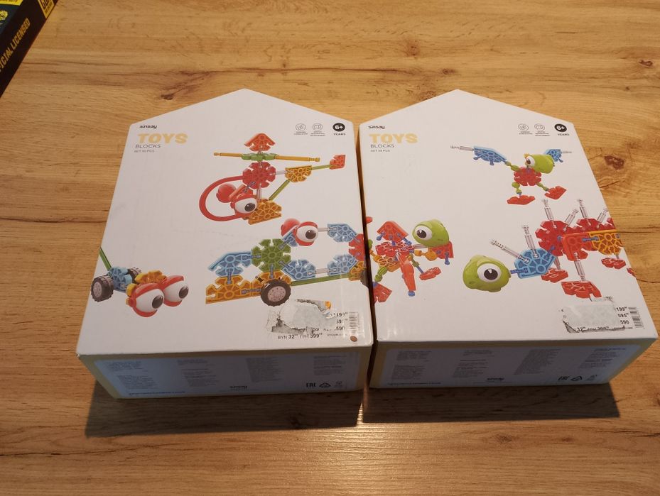 Klocki Sinsay 2 pudełka