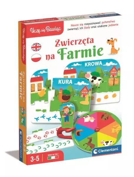 Zwierzęta Na Farmie. Clementoni