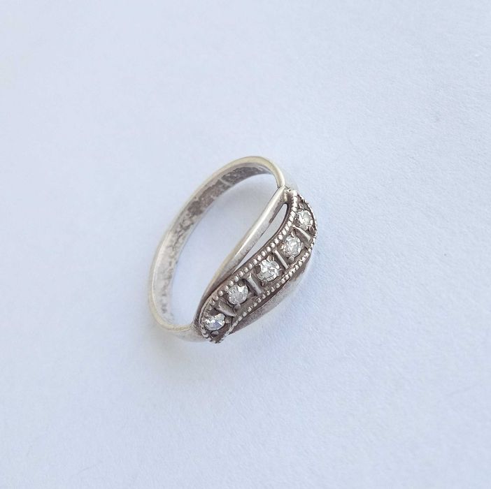 Антикварне кільце Срібло 875 проба. Голова. СРСР