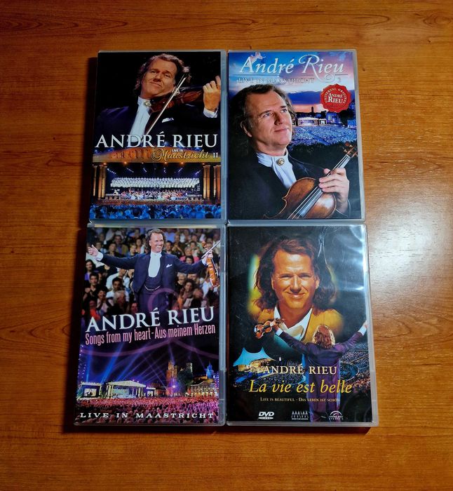 Mega Coleção ANDRÉ RIEU - 19 DVDs Venda em conjunto ou individual