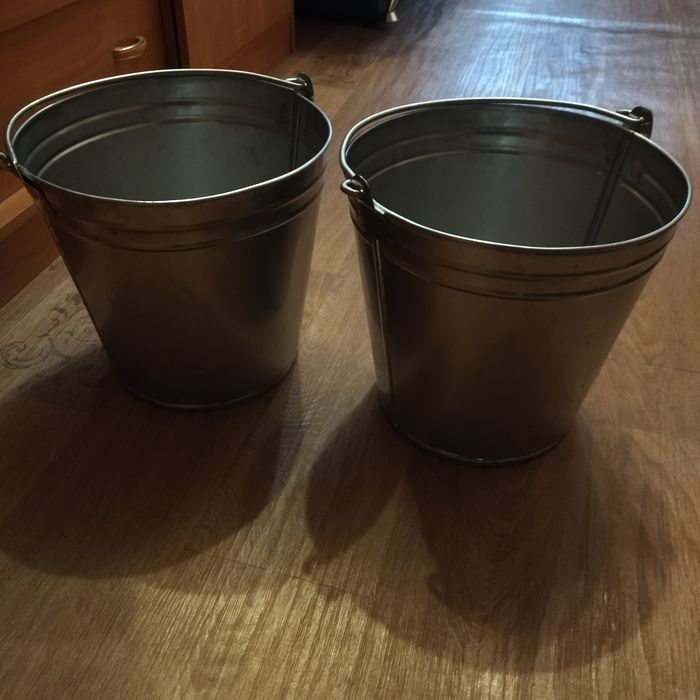Відра із нержавійки