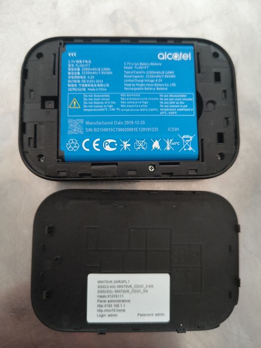 Airbox Alcatel MW70VK-2ARGPL1