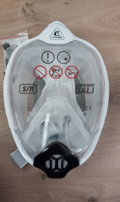 Cressi Bali Full face Mask adulto S/M snorkelling