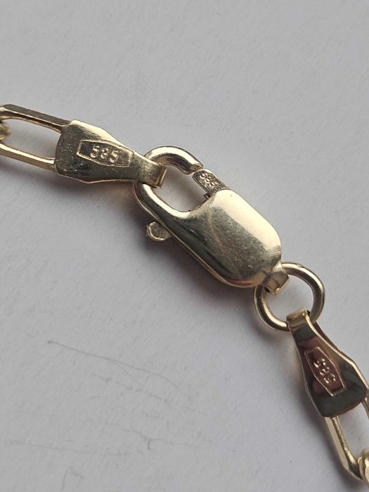 Złoty łańcuszek 585 / 14K – ANKER – 8,12 g – 55 cm - NOWY