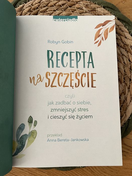 Książka Recepta na szczęście Robyn Gobyn