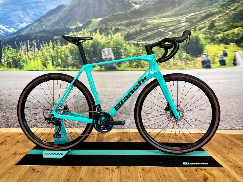 Nowy rower gravel Bianchi IMPULSO COMP Celeste Promocja RATY 0%