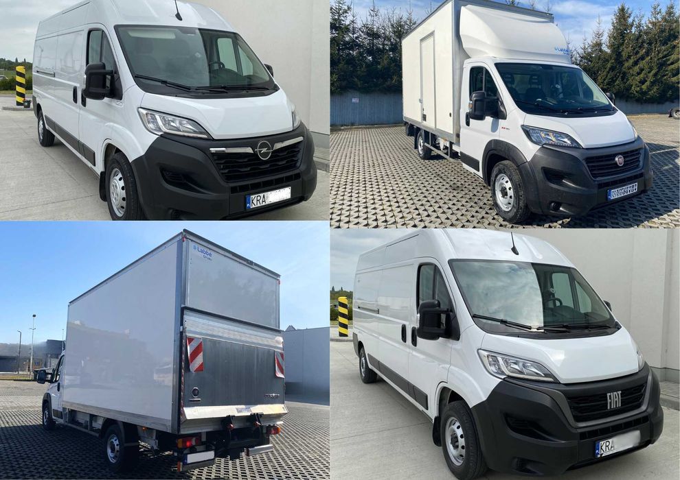 WYNAJEM AUT dostawczych busów kontener winda dostawczak wypożyczalnia