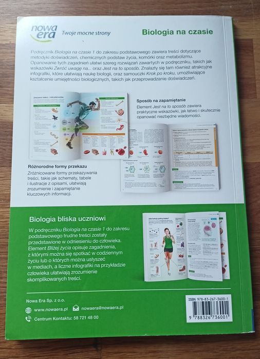 Podręcznik Biologia na czasie 1