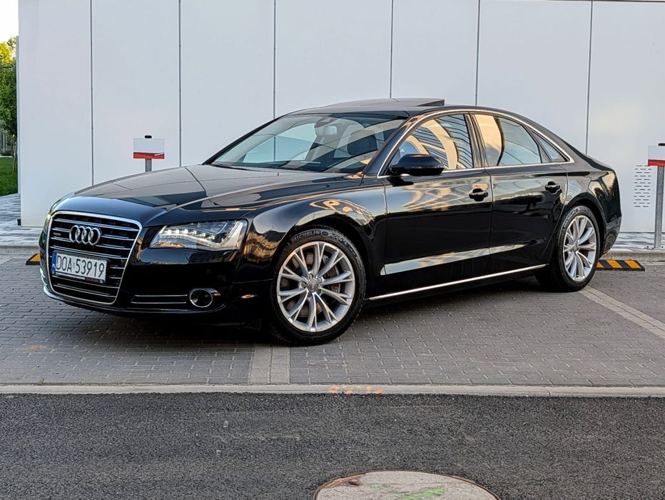 Audi A8 4.2 TDI FV23 Masaże Webasto Matrix Wentyle Grzana kierownica i kanapa