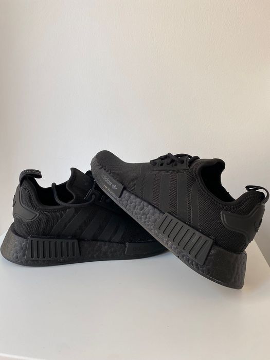adidas gazelle silver green womens adidas NMD_R1 Shoes | Black/Red/Blue main image 1