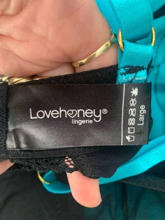 Lovehoney gorset biustonosz push- up koszulka