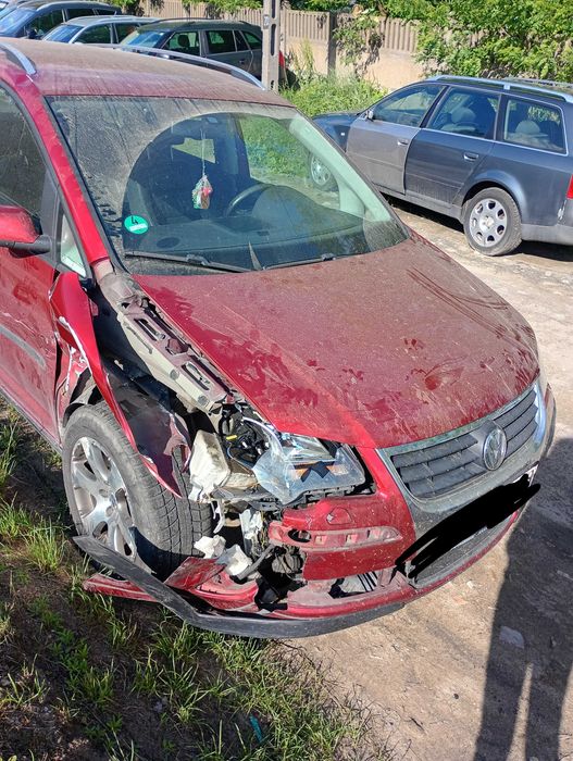 volkswagen touran fl 2.0 diesel 2007r samochód w całości lub na części