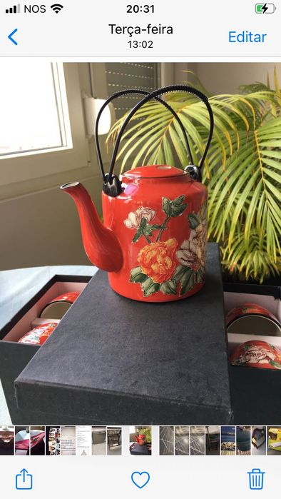 Loica serviço de café