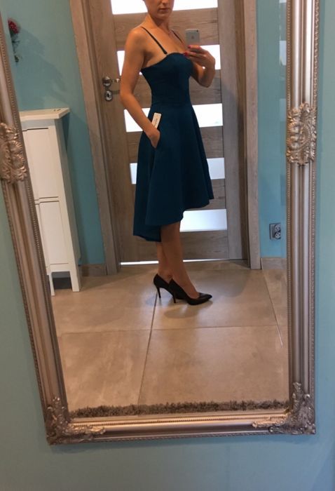 Sukienka XXS gorsetowa