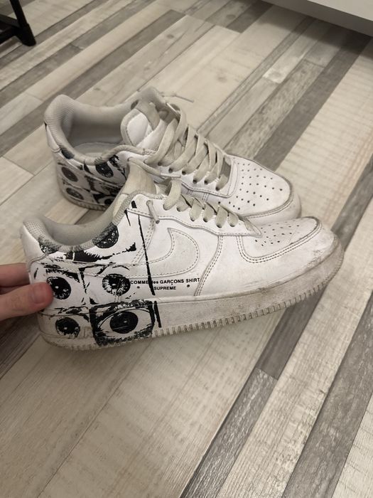 Air force buty supreme cdg