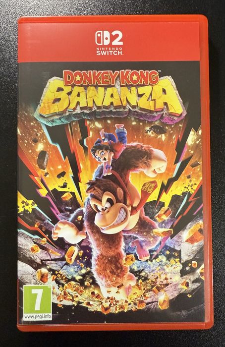 Nintendo Switch DONKEY KONG BANANZA Donkey Kong Bananza Nintendo Switch 2 pudełkowa - Stan: Nowy
