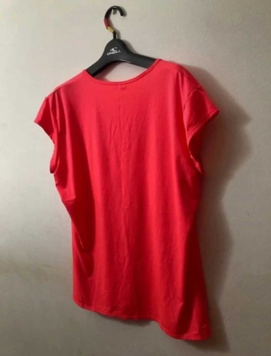 T-shirt desportiva cor-de-rosa Domyos