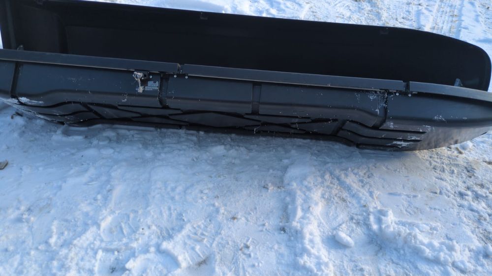 Bagażnik dachowy Hakr relax 310. Box dachowy na narty