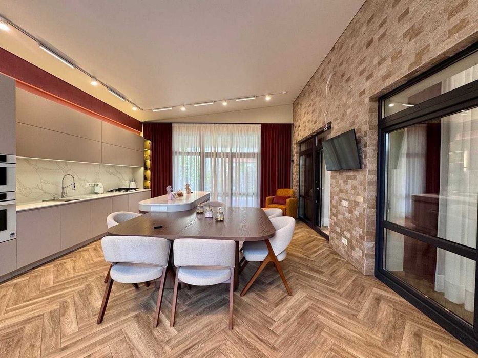 Сосновый Берег! Одноэтажный дом на 8,5 сотках! Art-Deco! 1A37