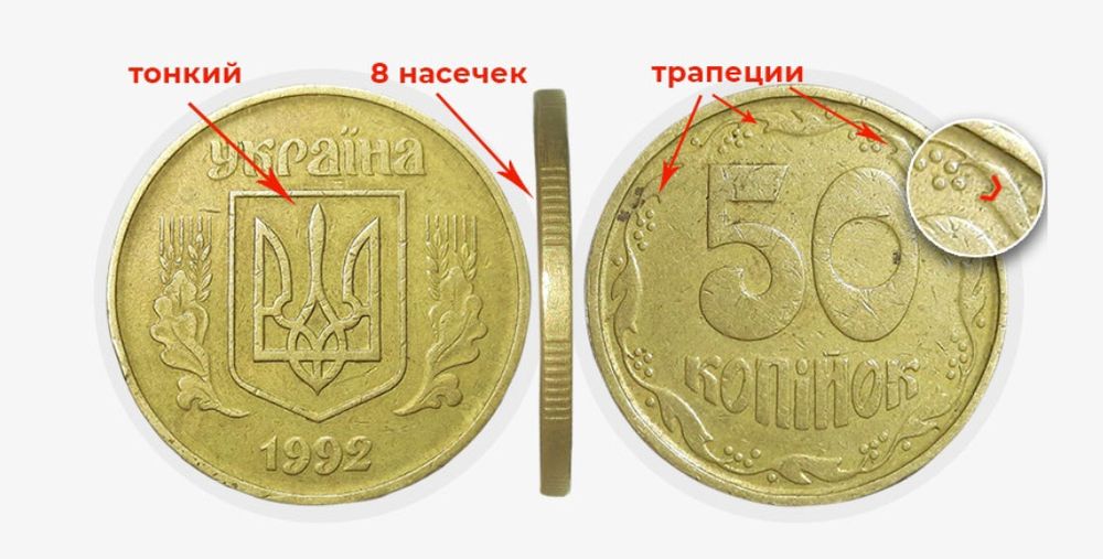 Монеты 25коп 1992г