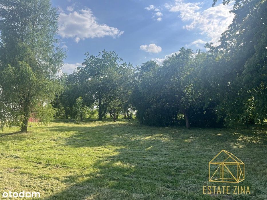 Działka budowlana 3775 m² – 2 fronty gminne – Mpzp