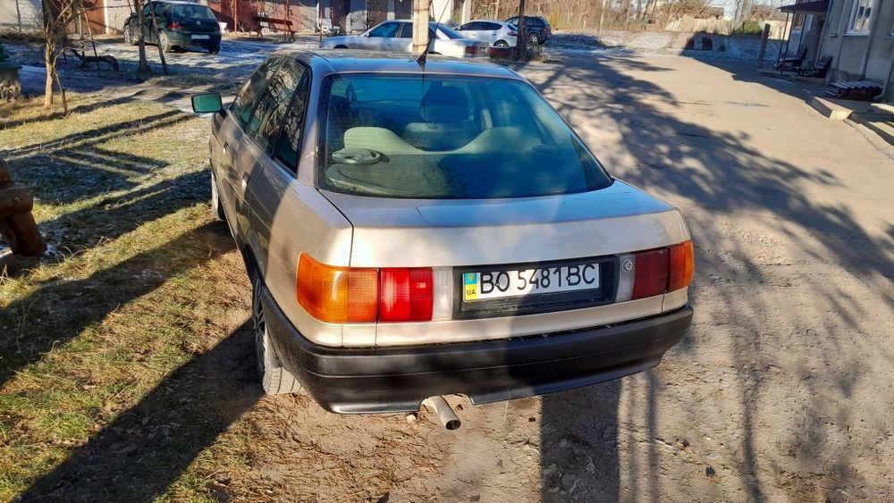 Продам ауди 80б3 1,8 газ бензин
