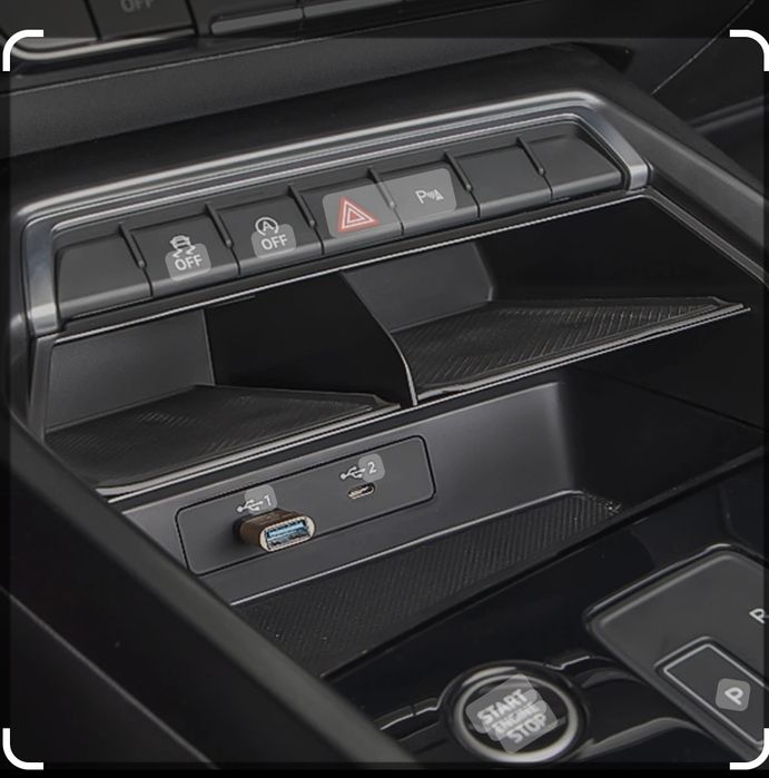 Arrumação Audi A3 8Y (modelos novos de 2021 a 2026)
