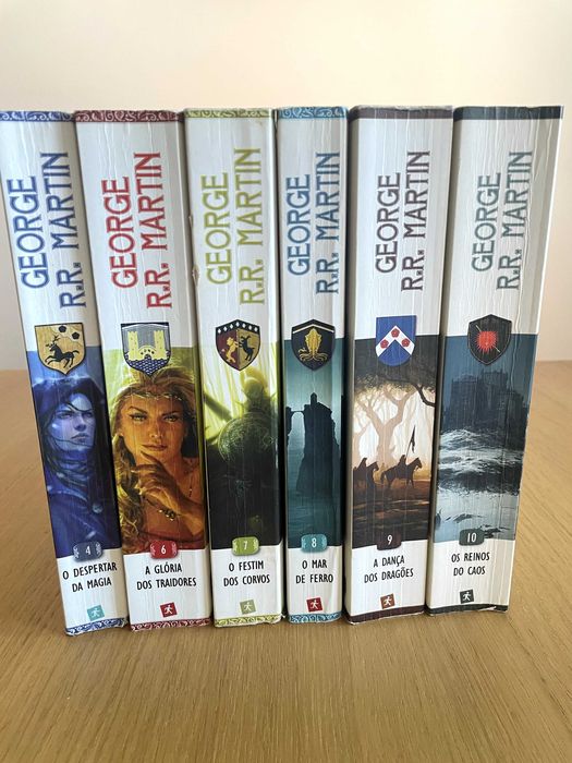 A Guerra dos Tronos - Volumes 4 | 6 | 7 | 8 | 9