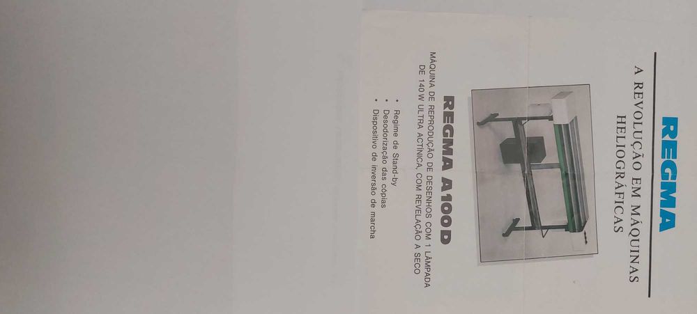 Máquina Heliográfica com filtro