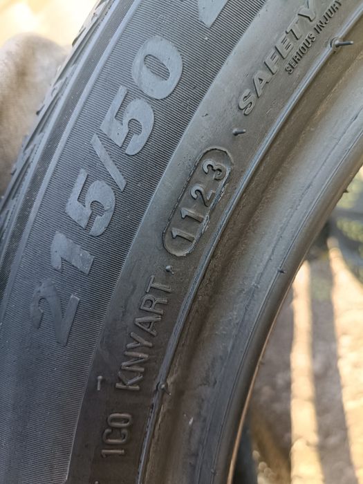 A41,  1 sztuka 215/50r18 Kumho Solid 4s HA32 z 2023r 6mm