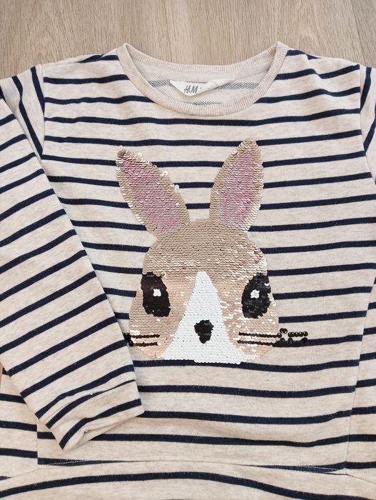 Bluza dziewczęca h&m rozmiar 122/128