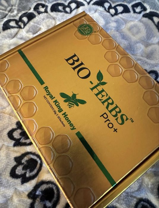 Bio-Herbs Pro+ Royal King Honey 10x30g  oryginał, Malezja Potencja