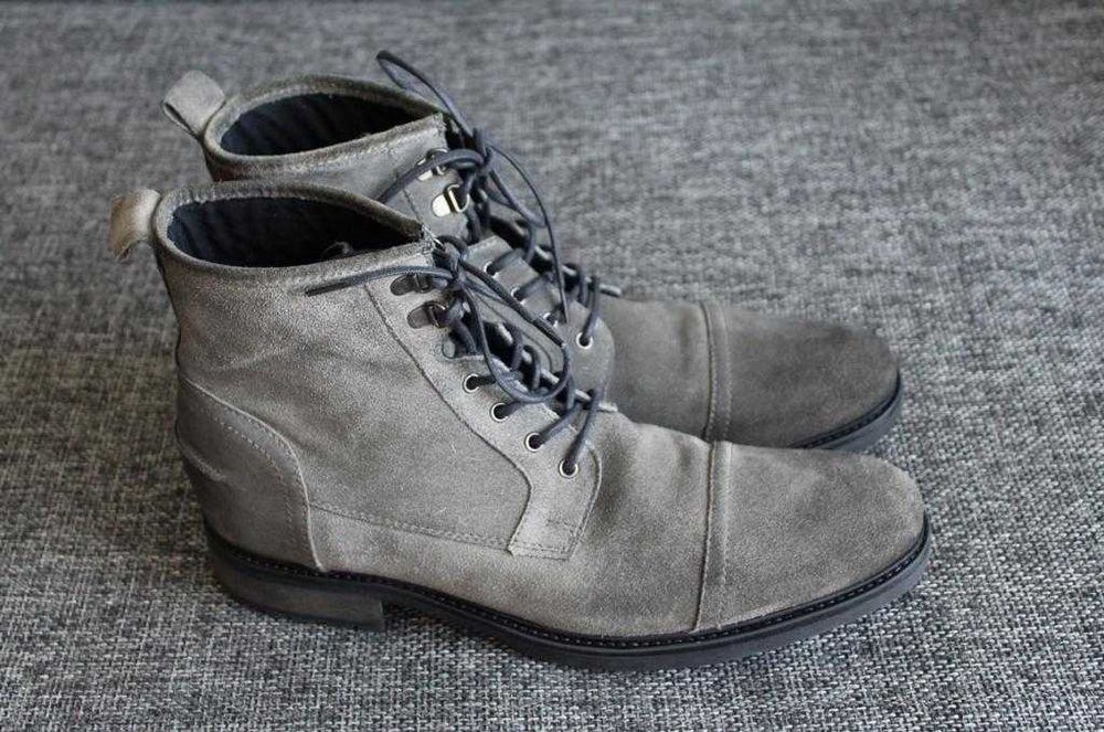 Ботинки Asos Оригінал Нат замша 45.5-46р