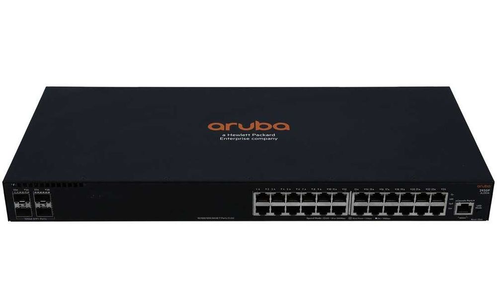 Switch HPE Aruba 2930F 24G 4SFP+ (JL253A) | 10GbE | Stan Idealny!